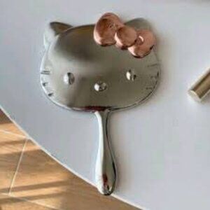 Hello Kitty Gold And Silver Vanity Mirror